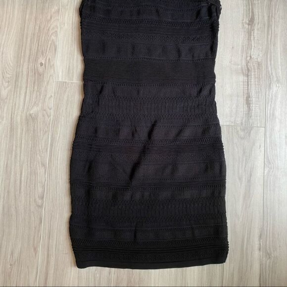 Cache Black Cocktail Bodycon Dress - Picture 3 of 14
